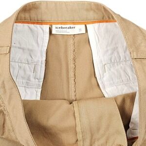 Icebreaker Pants Mens 34 Beige Wool Blend Chino Trousers Casual Outdoors Travel